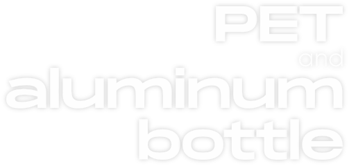 pet and aluminum bottle